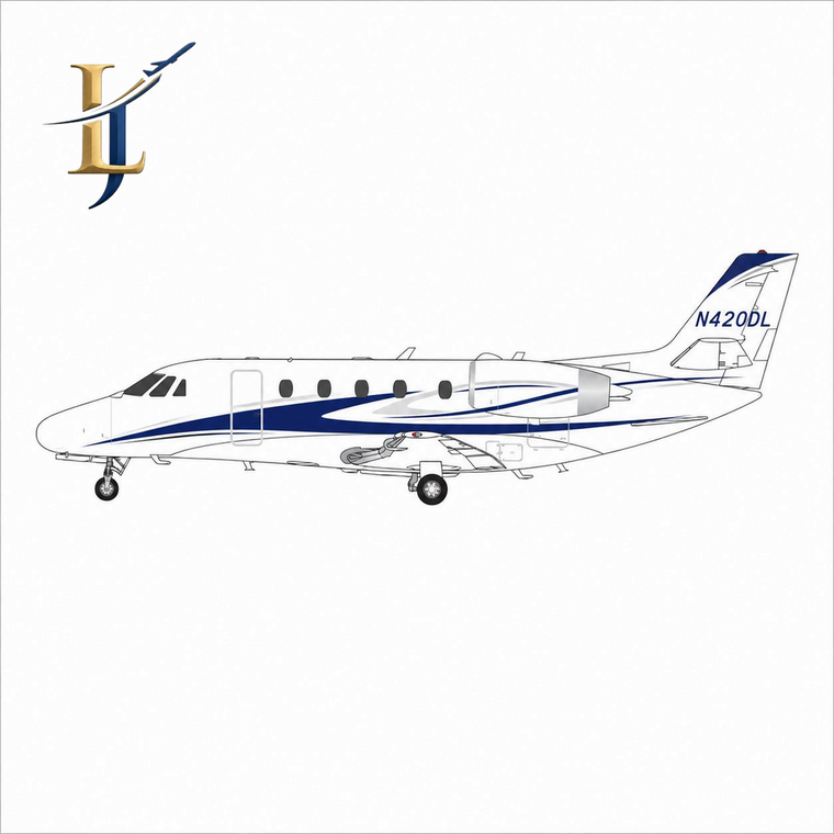 Legacy Jets Cessna Citation 560XL Reg: N420DL LJ11516-4 Scale 1:50
