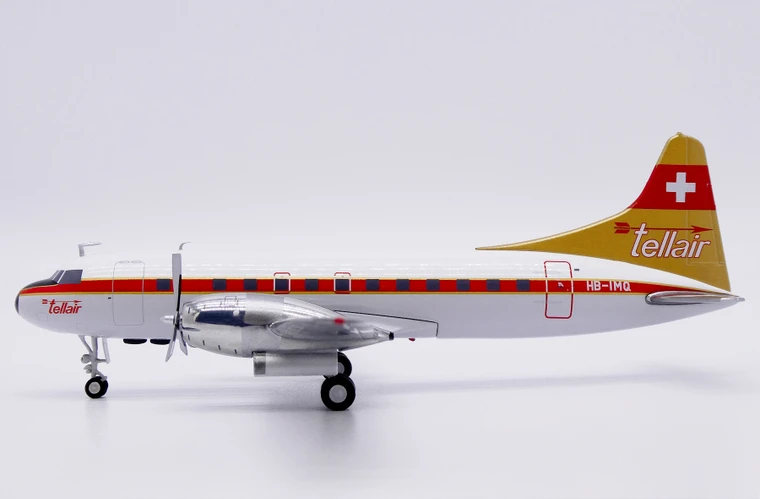 Tellair Convair CV-440 Reg: HB-IMQ XX20571 Scale 1:200