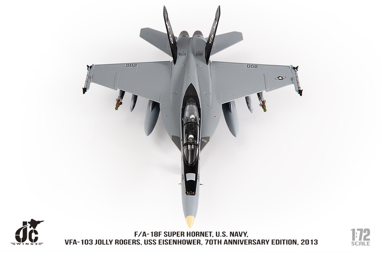 JC Wings F/A-18F Super Hornet U.S. NAVY VFA-103 Jolly Rogers, 70th