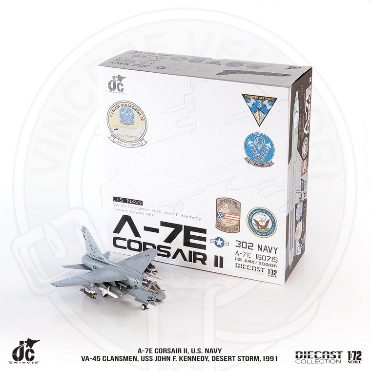 JC Wings A-7E Corsair II U.S. NAVY VA-45 Clansmen, Desert Storm