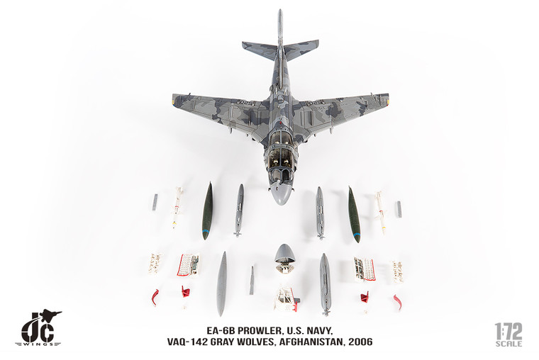 JC Wings EA-6B Prowler U.S. NAVY VAQ-142 Gray Wolves, Afghanistan