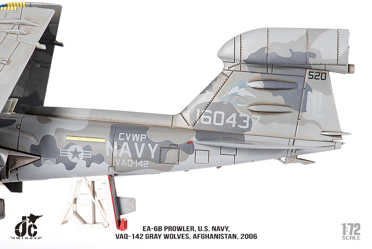 JC Wings EA-6B Prowler VAQ-142 Gray Wolves JCW-72-EA6B-008 Scale 1:72