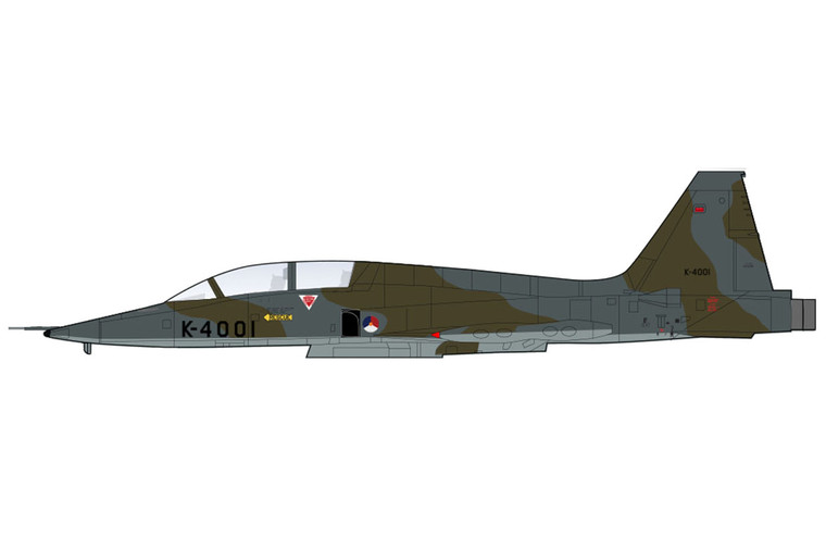 Hobby Master NF-5B Freedom Fighter K-4001, 313 Sqn., Netherlands AF, 1980s HA33018 Scale 1:72