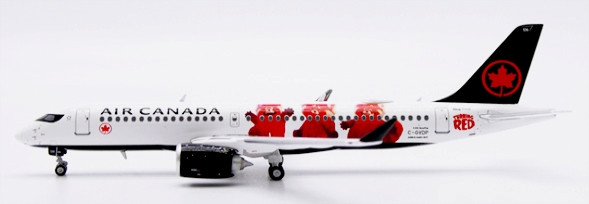JC Wings Air Canada Airbus A220-300 "Turning Red" Reg: C-GVDP SA4069 1:400 With Antenna