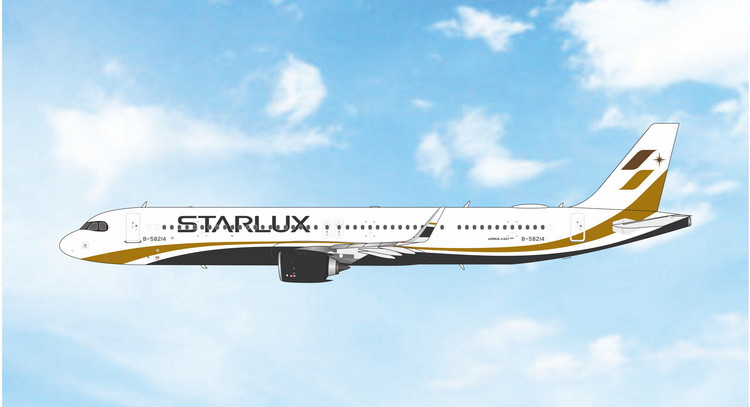 Phoenix Model Starlux Airbus A321neo Reg: B-58214 04727 Scale 1:400