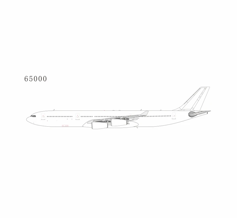 NG Models Blank Model Airbus A340-300 65000 Scale 1:400