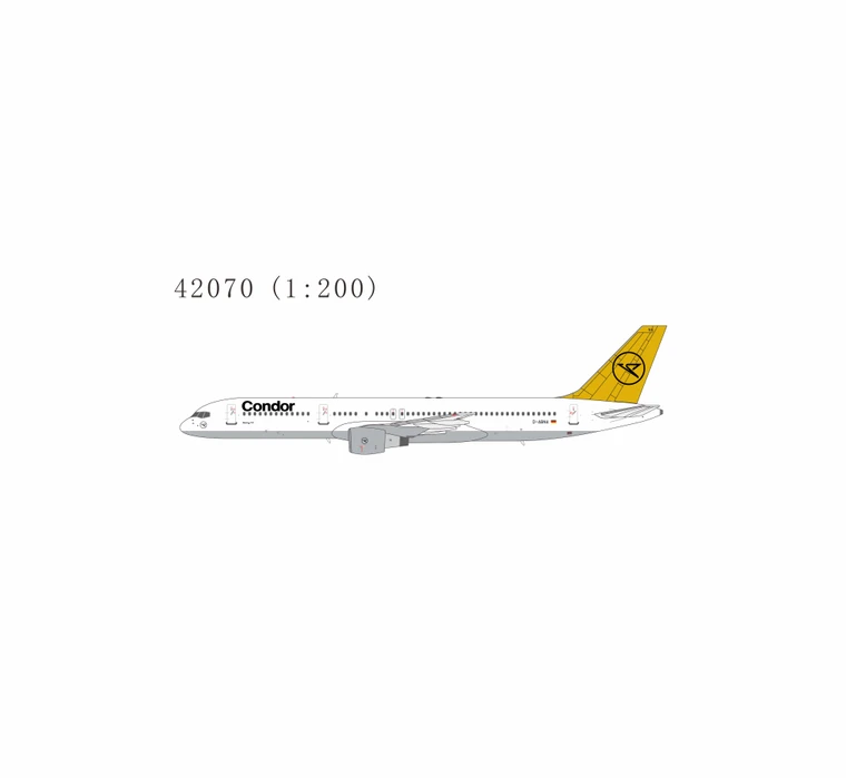 NG Models Condor Boeing 757-200 D-ABNA 42070 Scale 1:200