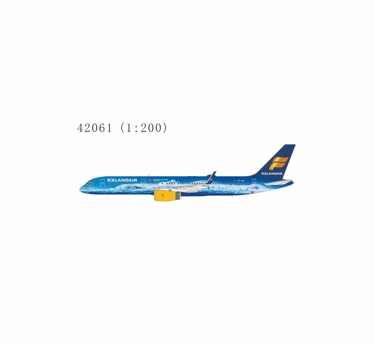 NG Models Icelandair Boeing 757-200/w TF-FIR 42061 Scale 1:200