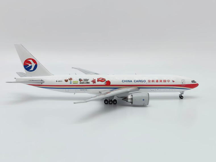 China Eastern Boeing 777-200F Cherries Livery B-2077 A244094 Scale 1:400