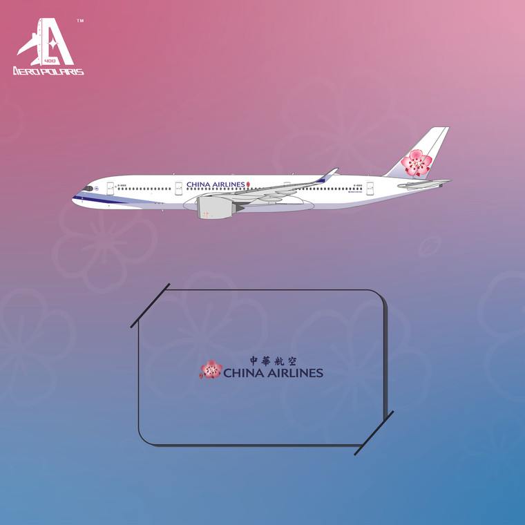 China Airlines Airbus A350-900 B-18919 HA3590021 Scale 1:400