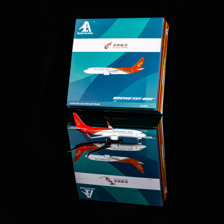 Kunming Airlines Boeing 737-800 B-1315 HA7380049 Scale 1:400