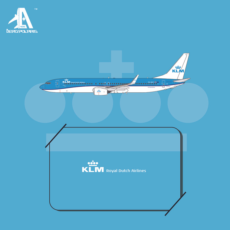 KLM Royal Dutch Airlines Boeing 737-900 New Livery PH-BXT HA7390003 Scale 1:400