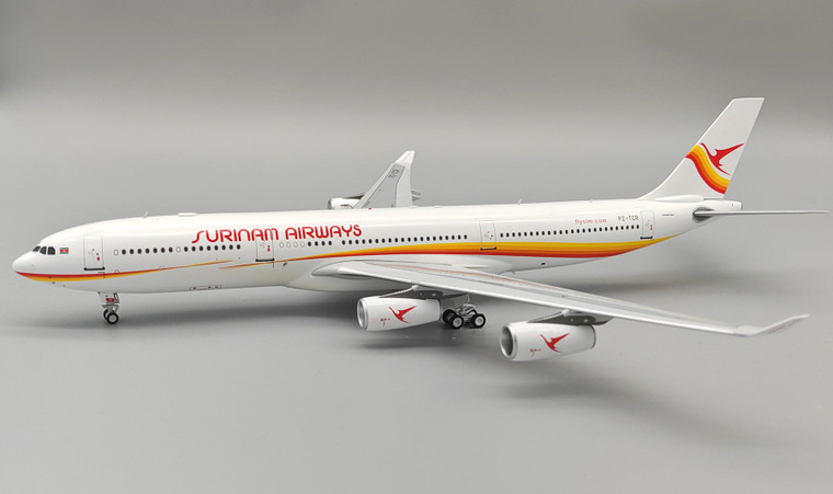 InFlight200 Surinam Airways Airbus A340-313 PZ-TCR IF343PY0224 Scale 1:200