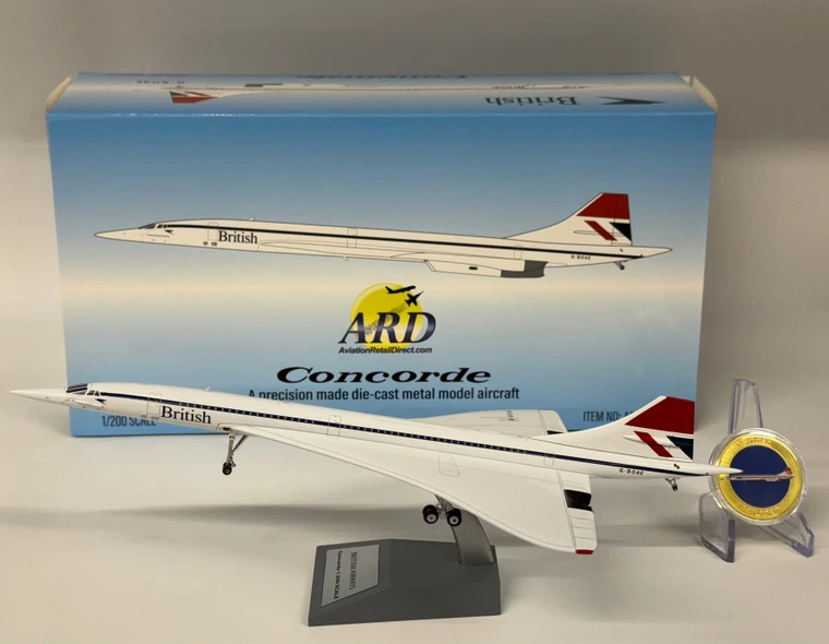 ARD200 British Airways Concorde G-BOAE 'Negus' Livery ARDBA142 Scale 1:200