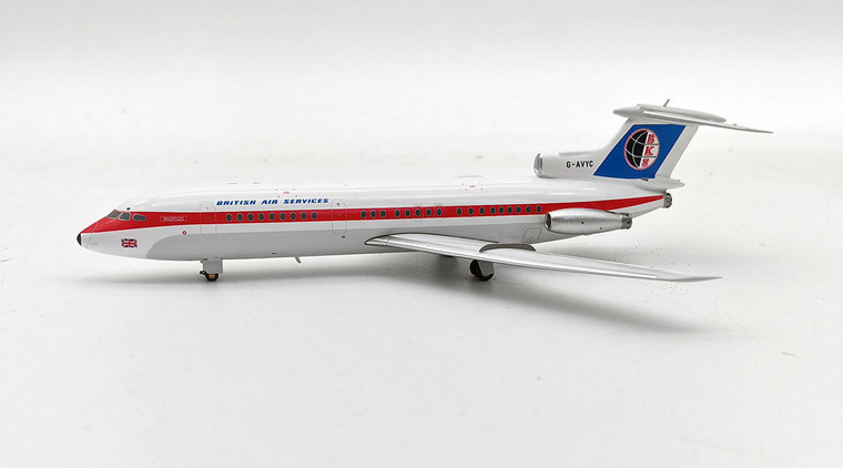 InFlight200 British Air Services Hawker Siddeley HS-121 Trident 1E IF121BKS0921 Scale 1:200