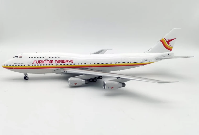 InFlight200 Surinam Airways Boeing 747-300 PZ-TCM IF743PY0622 Scale 1:200