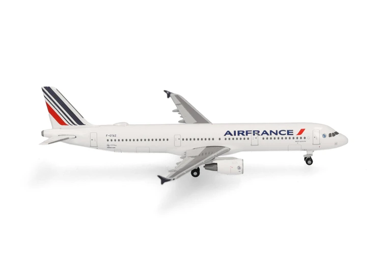 Herpa Air France Airbus A321 "Saint-Quentin" Reg: F-GTAZ HE539111 Scale 1:500