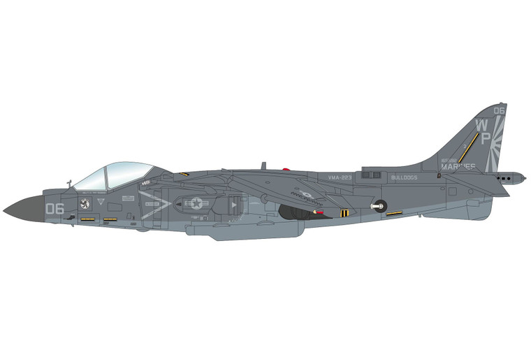 Hobby Master AV-8B Harrier II Plus "Last Bulldogs" 165592, VMA-223, USMC, 3rd June, 2026 HA2637 Scale 1:72