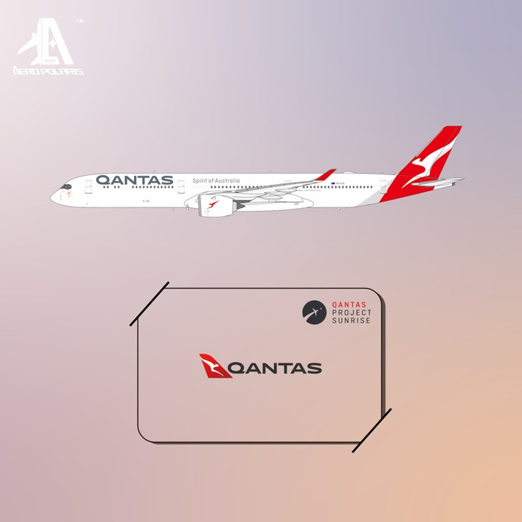 Qantas Airbus A350-1000 VH-OJA HA35K0015 Scale 1:400