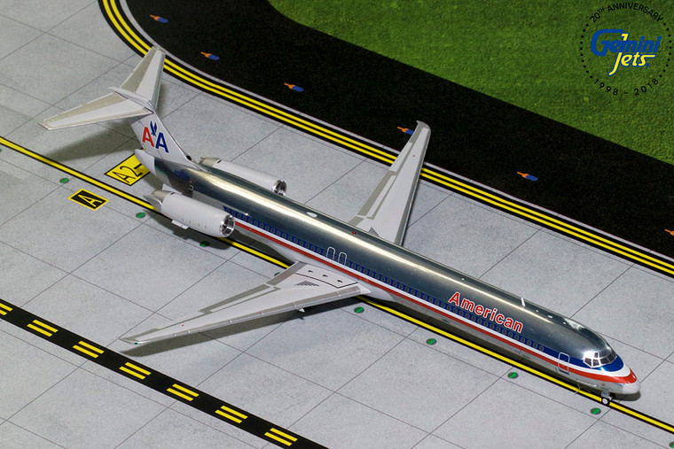 AMERICAN MD-83 (Polished) N9621A G2AAL760 1:200