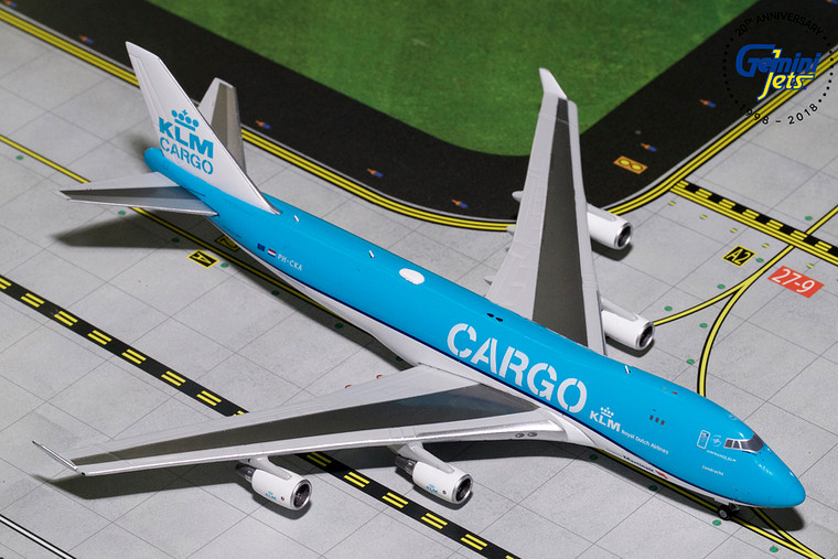 Gemini Jets KLM CARGO B747-400F (New Livery) PH-CKA GJKLM1827 1:400