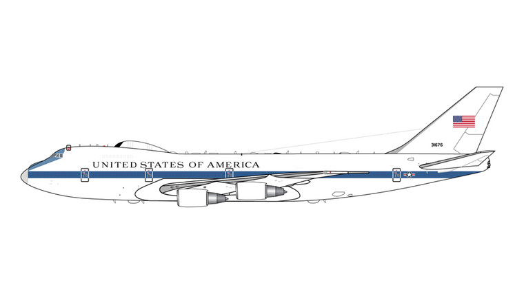Gemini200 U.S.A.F. BOEING E-4B 73-1676 G2AFO761 1:200