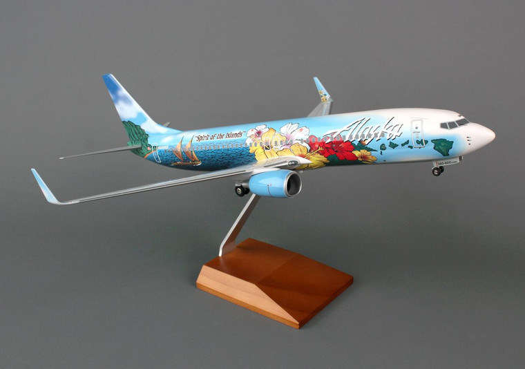 SKYMARKS ALASKA 737-800 SPIRIT OF THE ISLANDS SKR8243 1:100