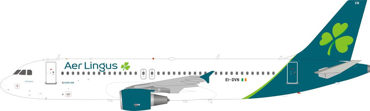 Inflight200 Aer Lingus Airbus A320-200  EI-DVN IF320EI0319 1:200