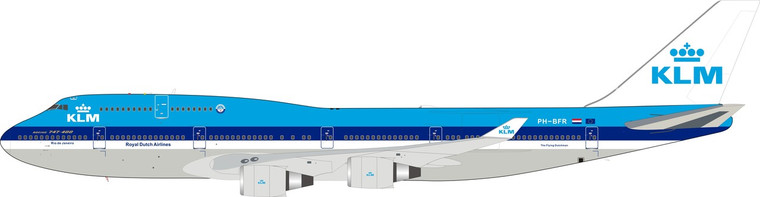 Inflight200 KLM Boeing 747-400 PH-BFR IF744KL0519 1:200