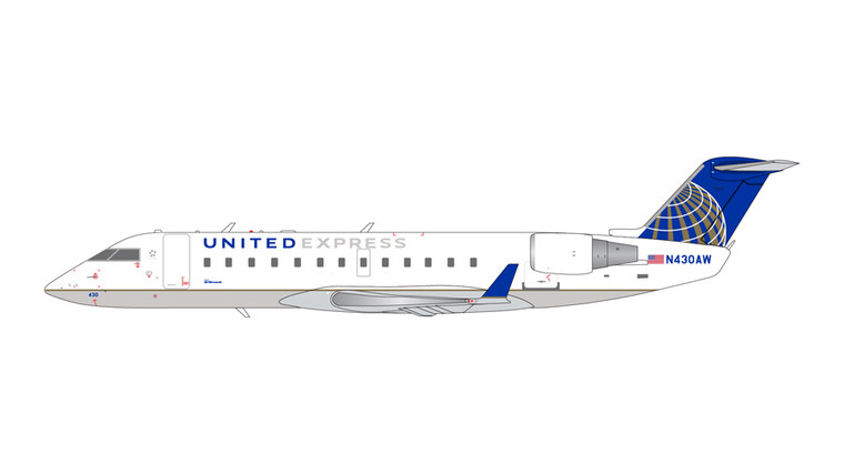 Gemini200 UNITED EXPRESS CRJ-200 N430AW G2UAL795 1:200