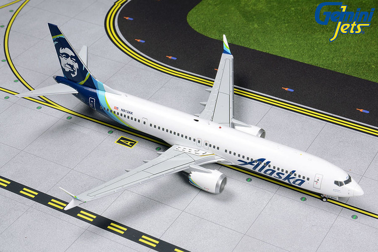 Gemini200 Alaska B737 MAX 9 N913AK G2ASA855 1:200