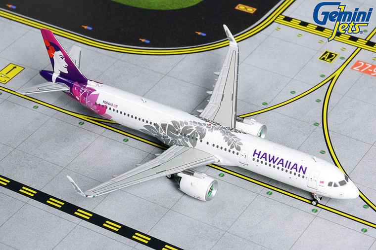 Gemini Jets Hawaiian A321neo N204HA GJHAL1843 1:400