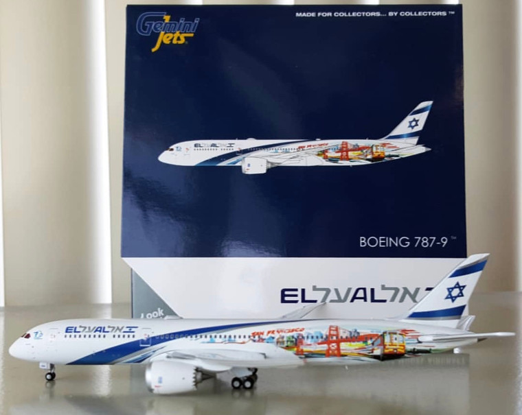 Gemini Jets El Al 787-9 (LAS/SFO) GJELY1882 1:400