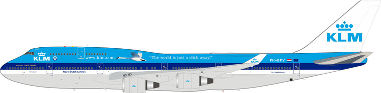 KLM - Royal Dutch Airlines Boeing 747-400 PH-BFV (City of Vancouver)