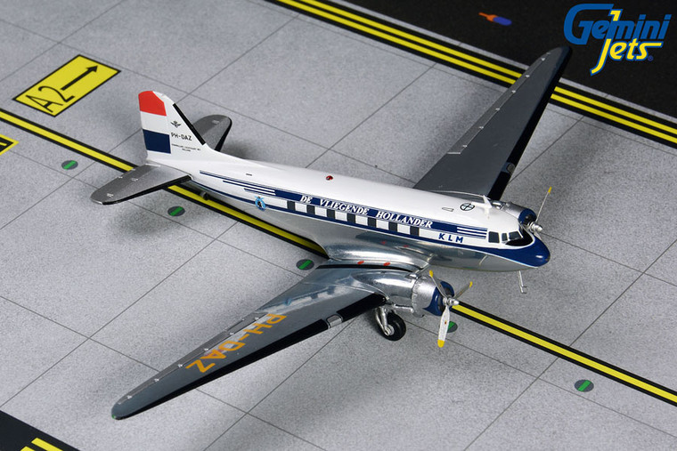 Gemini200 KLM DC-3 PH-DAZ G2KLM843 1:200