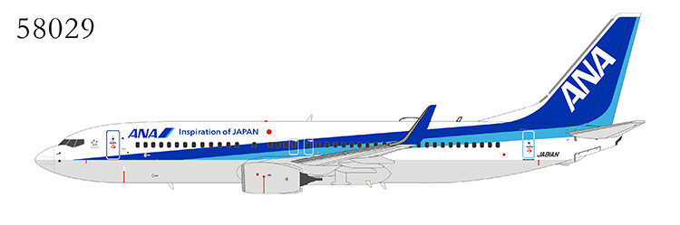 NG Model ANA 737-800/w JA81AN 58029 1:400
