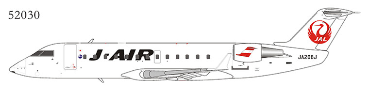 NG Model J-Air (Japan Airlines - JAL) CRJ-200ER JA208J 52030 1:200