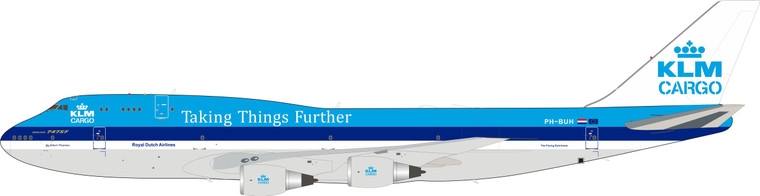 Inflight200 KLM - Royal Dutch Airlines Cargo Boeing 747-200 PH-BUH IF742KLM-100-2 1:200