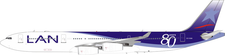 Inflight200 LAN Airlines Airbus A340-313 CC-CQG IF343LAN002 1:200