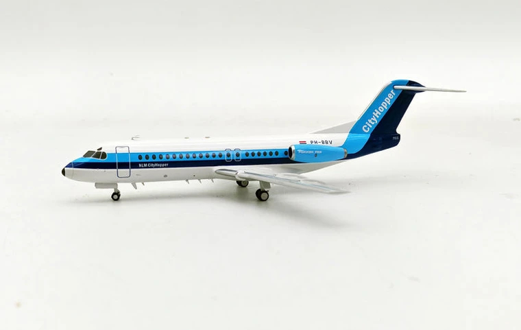 Inflight200 NLM CityHopper Fokker F-28-4000 Fellowship PH-BBV IF28NLM0220 1:200