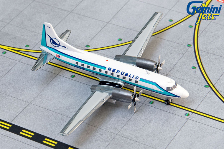 Gemini Jets Republic CV-580 N2728R GJREP1407 1:400