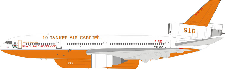 Inflight200 10 Tanker Air Carrier McDonnell Douglas DC-10-30/ER N612AX IFDC10AT0320 1:200