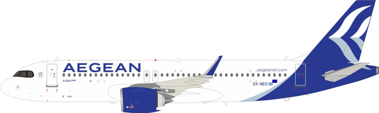 Inflight200 Aegean Airlines Airbus A320-271N SX-NEO IF320NA30420 1:200