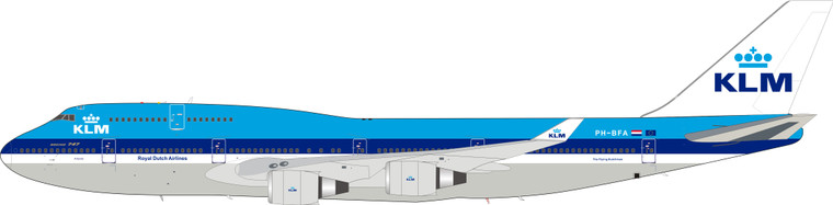 Inflight200 KLM BOEING 747-400 PH-BFA IF744KLM0520 1:200
