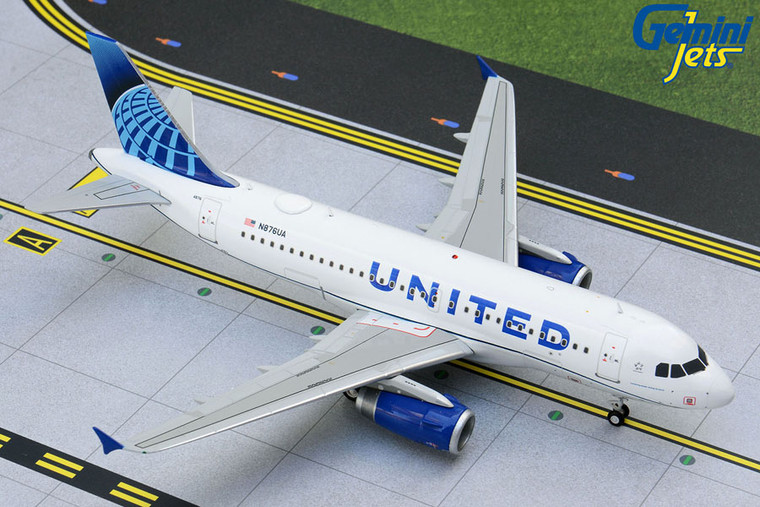 Gemini 1/200 U.S. Airways A319 カージナルス塗装 Gemini200 United A319 N876UA (new livery) G2UAL891 1:200