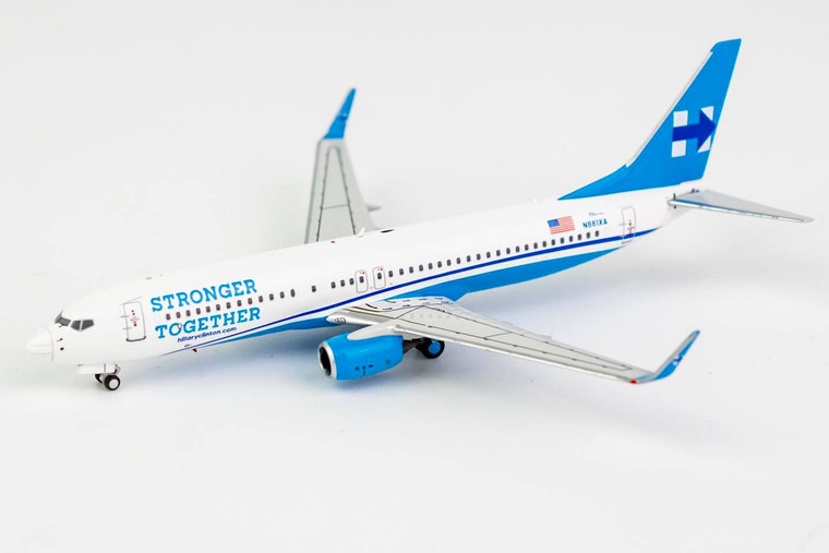 NG Model Xtra Airways (Hillary Clinton Livery) 737-800/w N881XA 58048 1:400