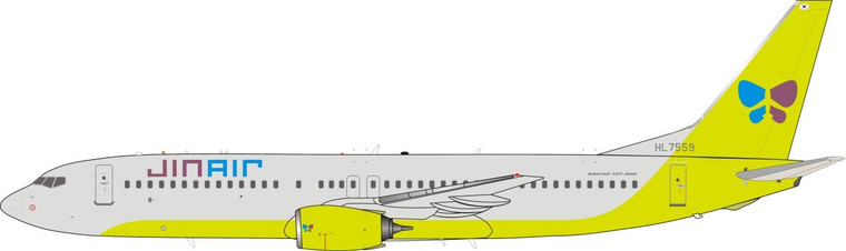 Jfox Jin Air Boeing 737-86N HL7559 JF-737-8-023 1:200