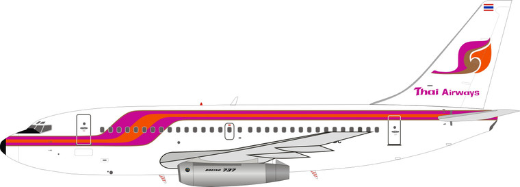 Inflight200 Thai Airways International Boeing 737-200 HS-TBC IF732TG0820 1:200