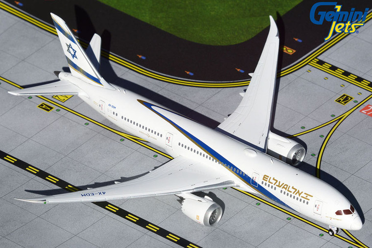 Gemini Jets El Al Israel B787-9 (Jerusalem of Gold) GJELY1904 1:400