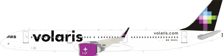 Inflight200 Volaris Airbus A321-271N N542VL IF321VN41020 1:200
